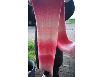 Schal aus Alpaca Color