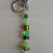 Frühlingswiese Schlüsselanhänger mit Marienkäfer