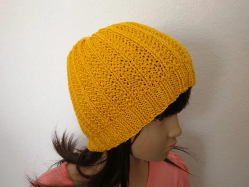Kinder Strickmütze