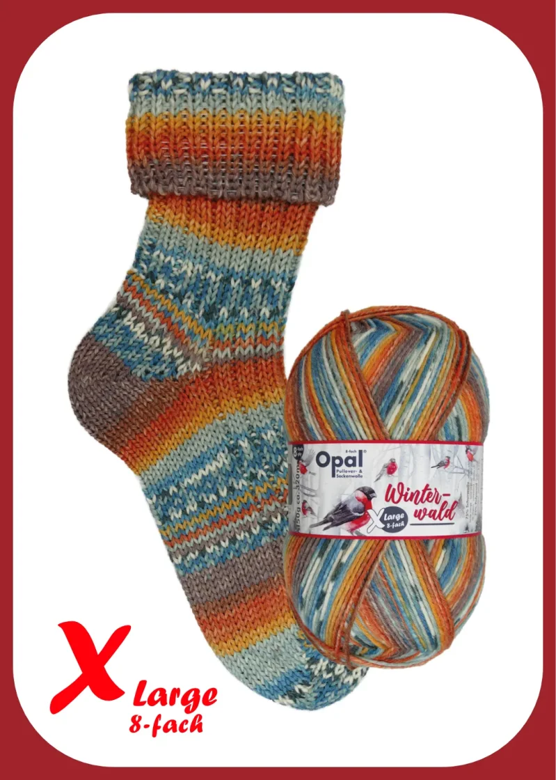 Opal Sockenwolle 8-fädig