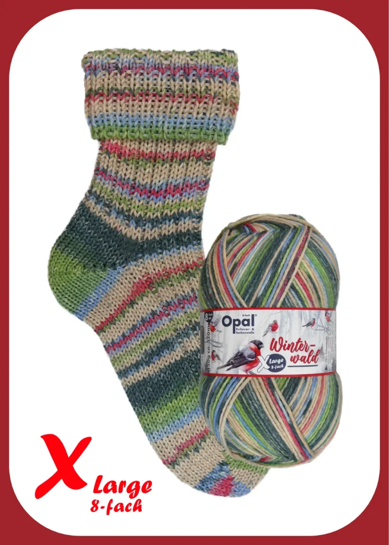 Opal Sockenwolle 8-fädig