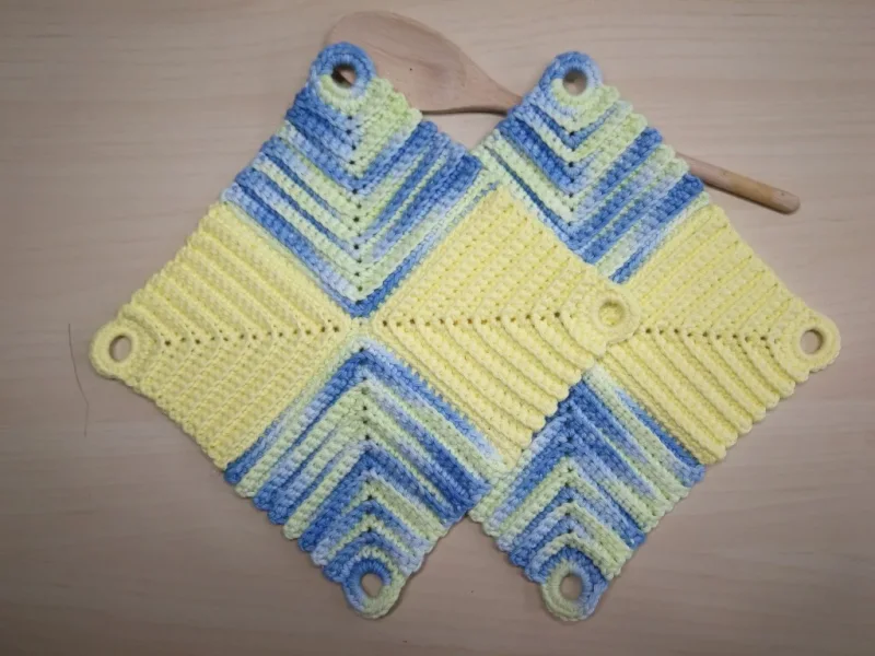 Topflappen Set, Patchwork